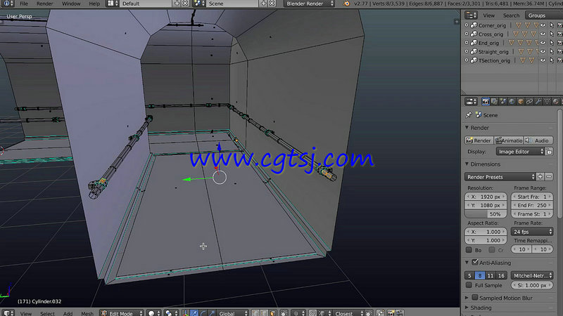 Blender游戏场景制作视频教程第三季的图片5