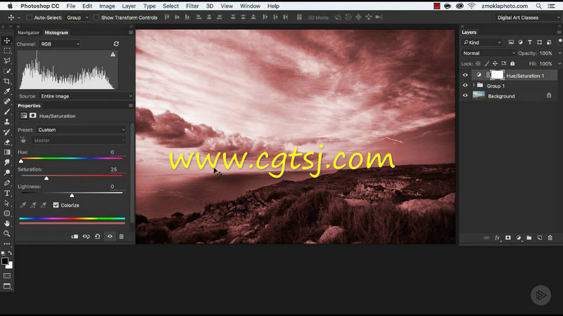 PS摄影艺术照黑白风格修饰训练视频教程的图片1