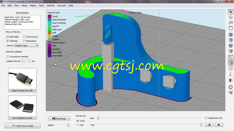 Simplify3D打印技术实例训练视频教程的图片1