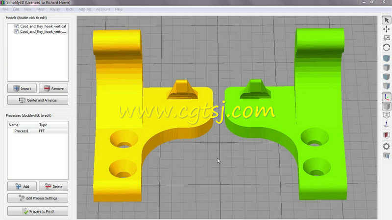 Simplify3D打印技术实例训练视频教程的图片4