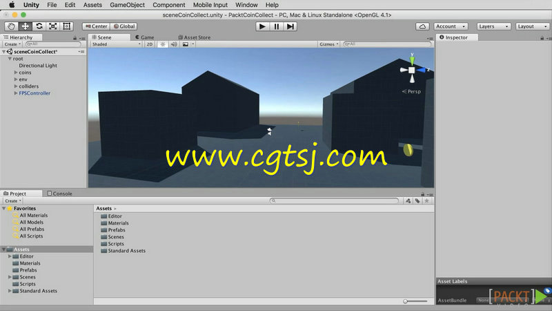 Unity5初学者核心训练视频教程的图片3