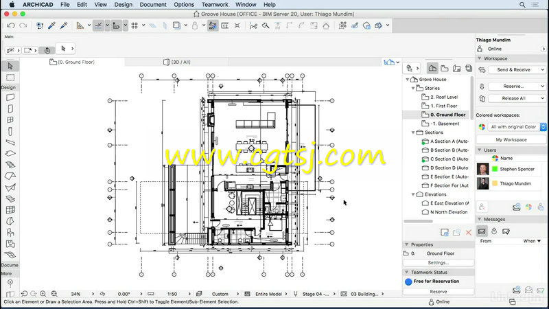 ArchiCAD管理与协作技巧训练视频教程的图片3