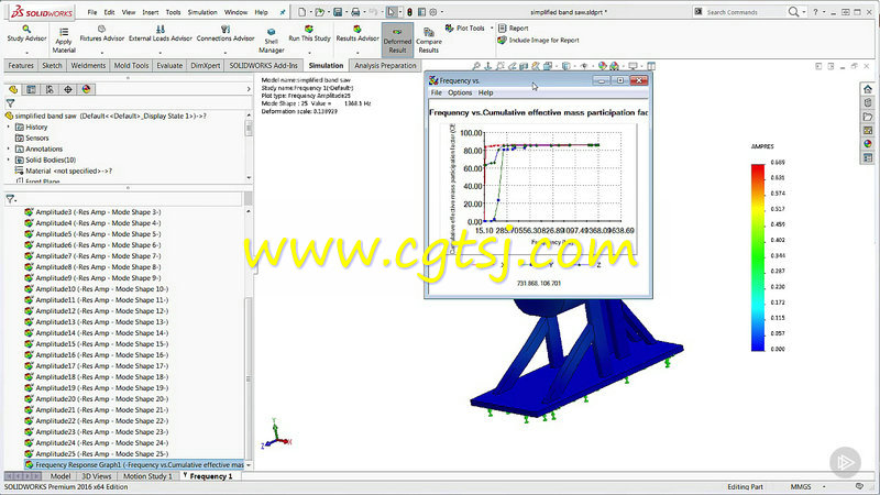 Solidworks非线性动态分析视频教程的图片3