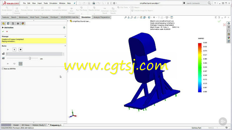 Solidworks非线性动态分析视频教程的图片4