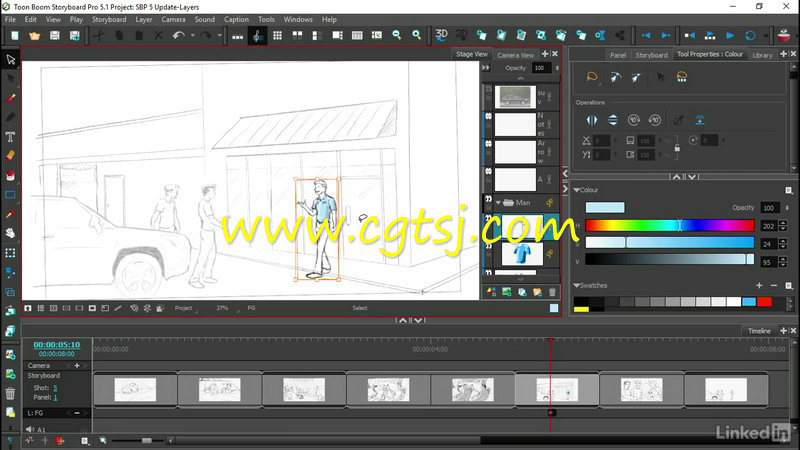 Toon Boom Storyboard分镜绘制全面核心训练视频教程的图片2