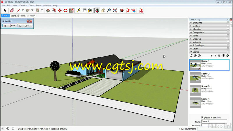 SketchUp 2017全面核心训练视频教程的图片1