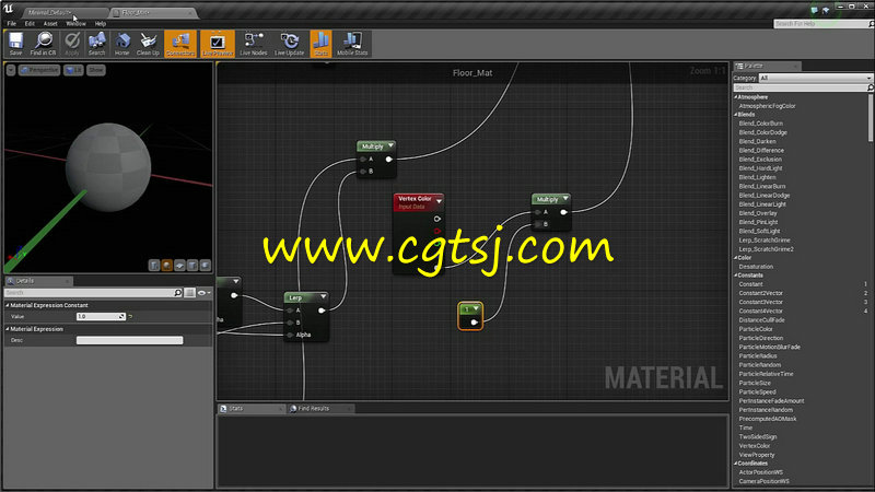 UE4虚幻游戏场景环境视频教程第一季的图片4