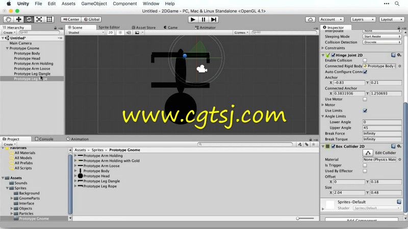 Unity精美2D二维游戏制作视频教程的图片3