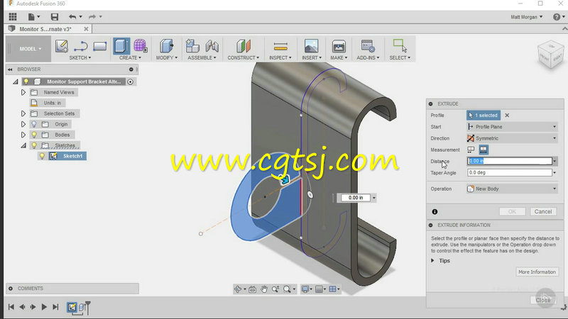 Fusion360零件建模基础训练视频教程的图片3