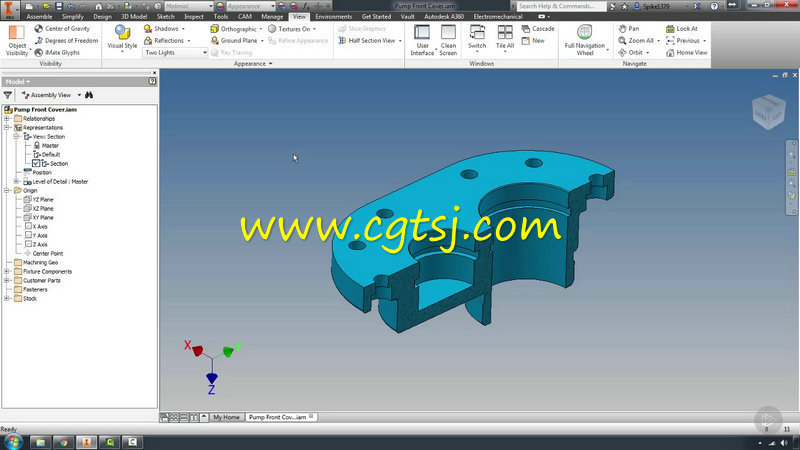 Inventor HSM数控设计技术训练视频教程的图片4