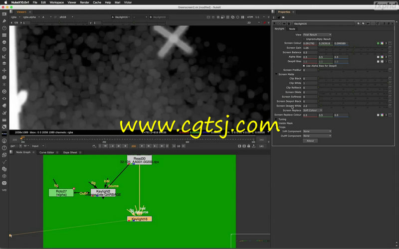 NuxeX绿屏键控技术视觉特效视频教程第一季的图片1