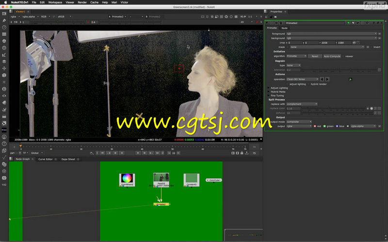 NuxeX绿屏键控技术视觉特效视频教程第一季的图片2