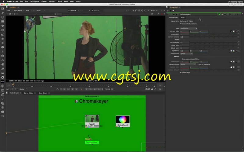 NuxeX绿屏键控技术视觉特效视频教程第一季的图片3