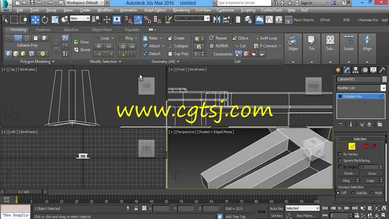 3dsmax机械建模实例训练视频教程第一季的图片1