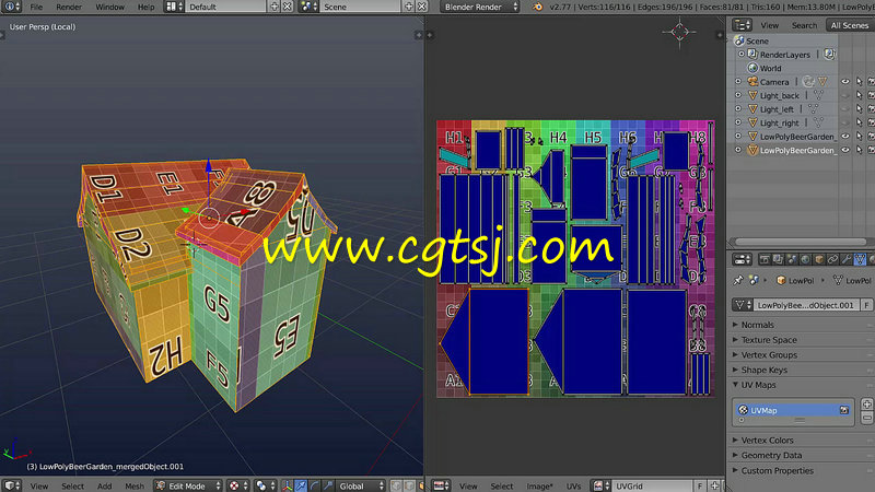 Blender中UV贴图技术训练视频教程第一季的图片2