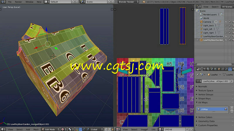 Blender中UV贴图技术训练视频教程第一季的图片3