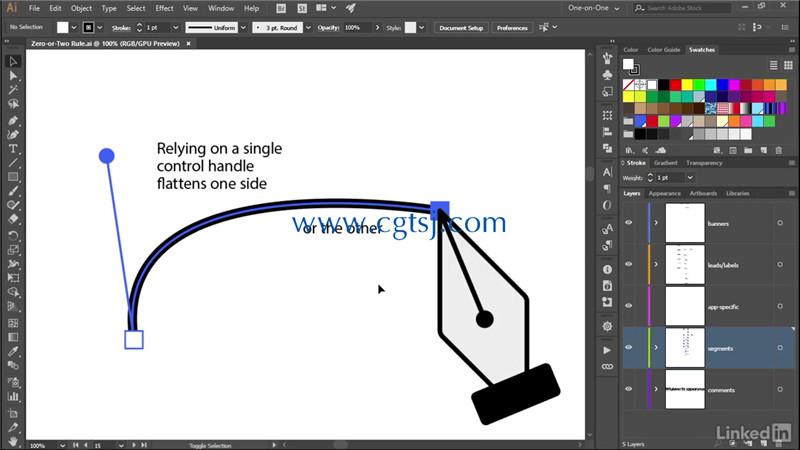 Adobe平面软件画笔工具精通训练视频教程的图片4