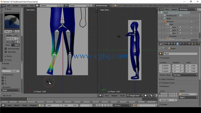 Blender初学者游戏建模训练视频教程的图片3