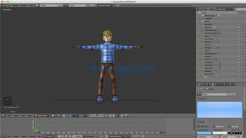 Blender角色三维动画技术核心训练视频教程的图片5