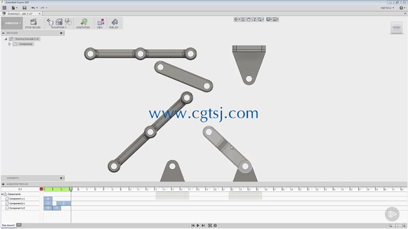 Fusion360图纸绘制设计训练视频教程的图片1