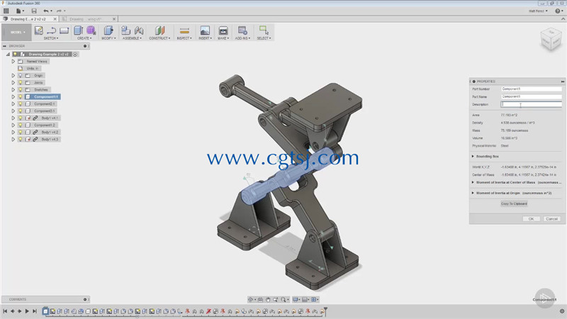 Fusion360图纸绘制设计训练视频教程的图片2