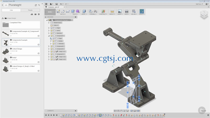 Fusion360组建建构设计视频教程的图片1