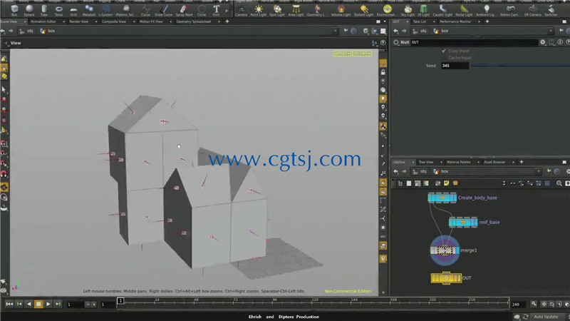 Houdini湖边小屋实例制作视频教程第一季的图片4