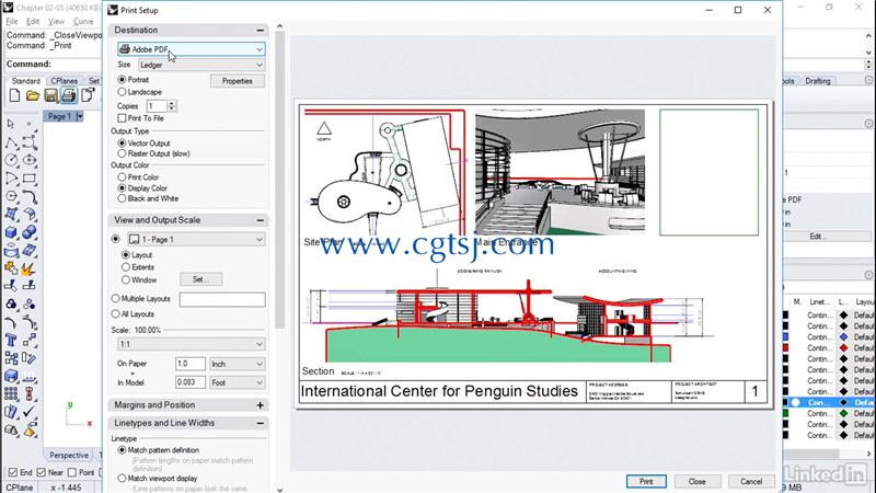 Rhino建筑文档与演示图片技术视频教程的图片4