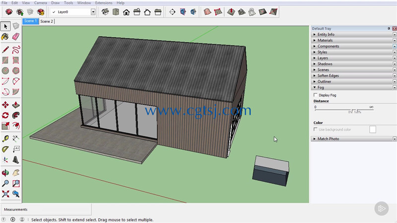SketchUp界面设置与优化训练视频教程的图片4