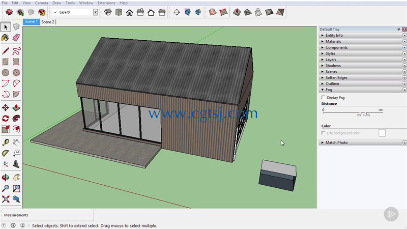 SketchUp界面设置与优化训练视频教程的图片4