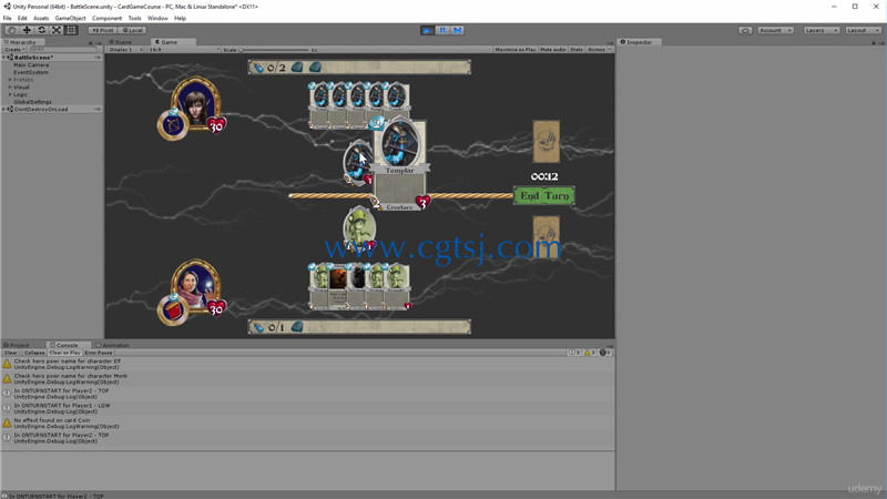 Unity游戏卡牌战斗系统实例训练视频教程的图片5