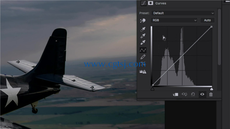 航空飞机摄影后期处理实例训练视频教程的图片4