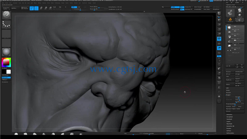 Zbrush与Maya角色头发毛发等实例制作视频教程的图片3