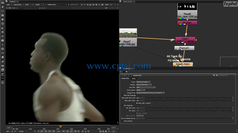 Nuxe在电影《奔跑》中视效实例训练视频教程的图片4