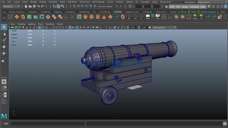 Substance Designer古代船炮材质贴图视频教程第二季的图片2