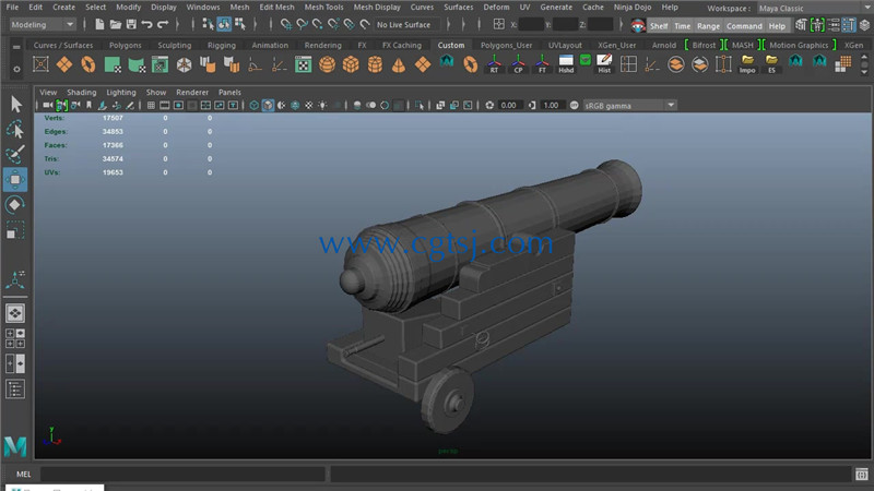 Substance Designer古代船炮材质贴图视频教程第一季的图片5