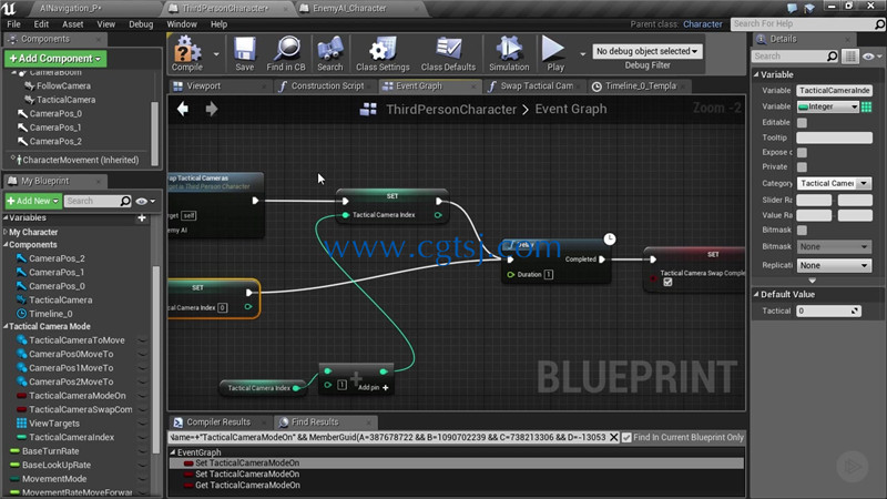 UE4虚幻引擎游戏角色战斗AI系统设计视频教程的图片3