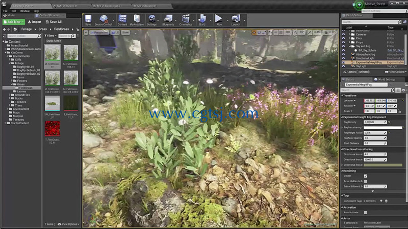 UE4虚幻游戏场景环境视频教程第三季的图片2