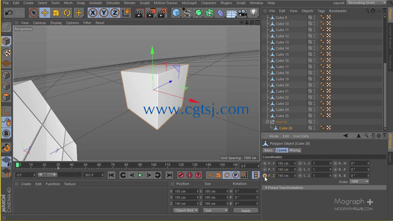 C4D三维立体图形包装动画视频教程的图片1