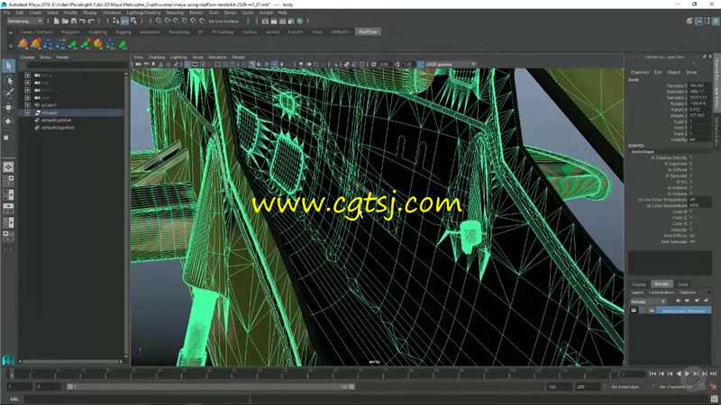 Maya与RealFlow海洋场景制作渲染技术视频教程的图片3