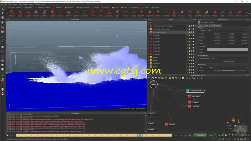 Maya与RealFlow海洋场景制作渲染技术视频教程的图片4