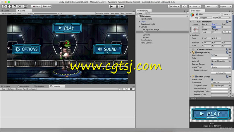 Unity游戏制作从入门到专家实例训练视频教程的图片1