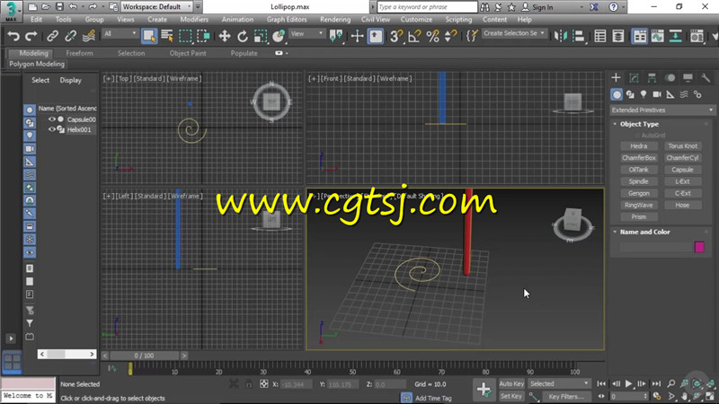 3dsmax卡通风格道具建模技术视频教程的图片1