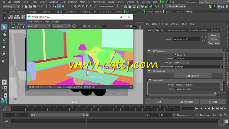 Arnold高质量渲染基础训练视频教程的图片3