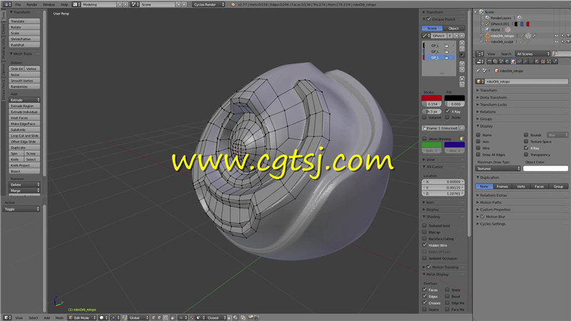 Blender雕刻技术训练视频教程的图片2