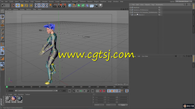 C4D角色动画核心技术实例训练视频教程的图片2