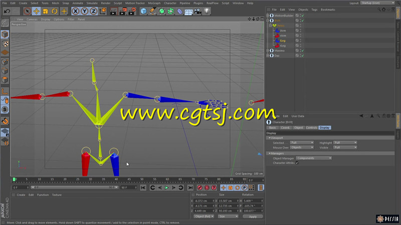 C4D角色动画核心技术实例训练视频教程的图片4