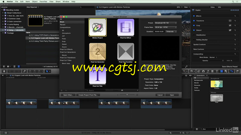 Final Cut Pro X混合特效技术视频教程的图片4
