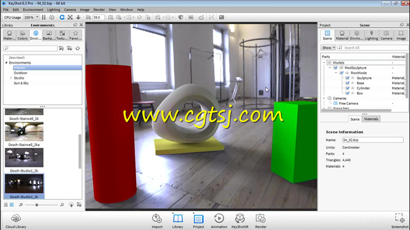 KeyShot核心渲染技术训练视频教程的图片1