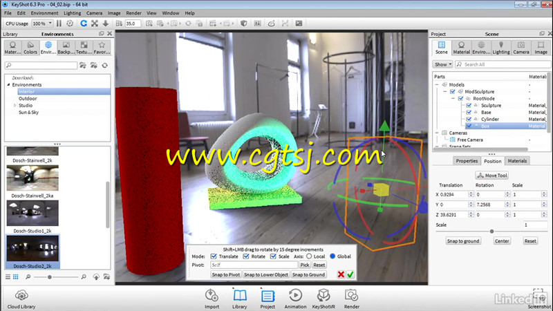 KeyShot核心渲染技术训练视频教程的图片2